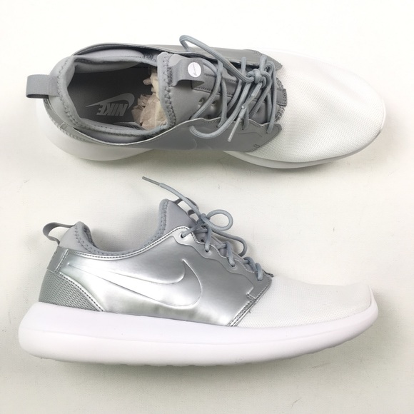 Nike Roshe Two 2 Rosherun Shoe Metallic Silver - Picture 6 of 7